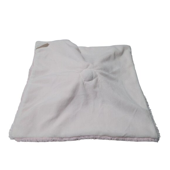 Trend Lab Shimmer Unicorn Lovey Security Blanket Pink White Baby Soother Toy - Picture 3 of 5